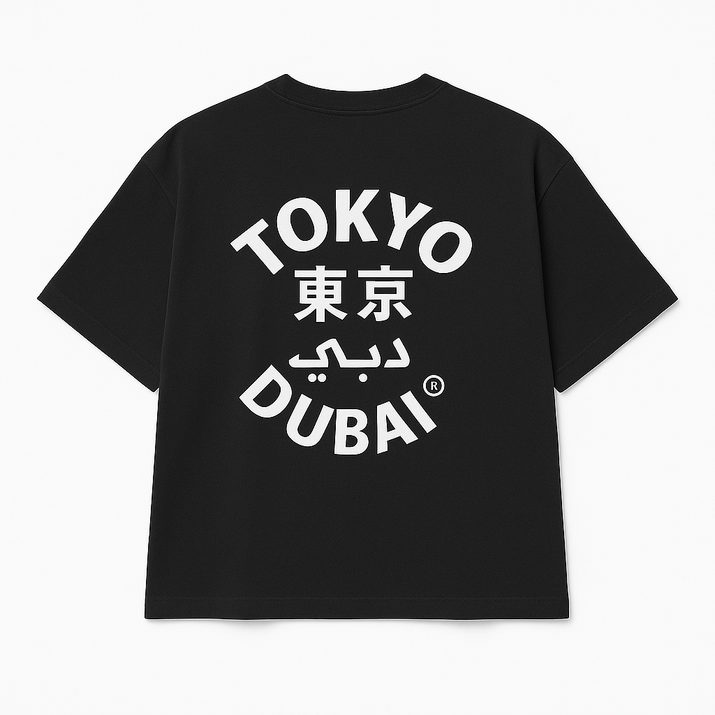 TOKYO DUBAI Original  OVERSIZED BOX TEE