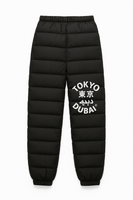 TOKYO DUBAI PUFFER PANTS